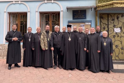 Кардинал Конрад Краєвський в Одесі зустрівся із духовенством та вірними Одеського екзархату 