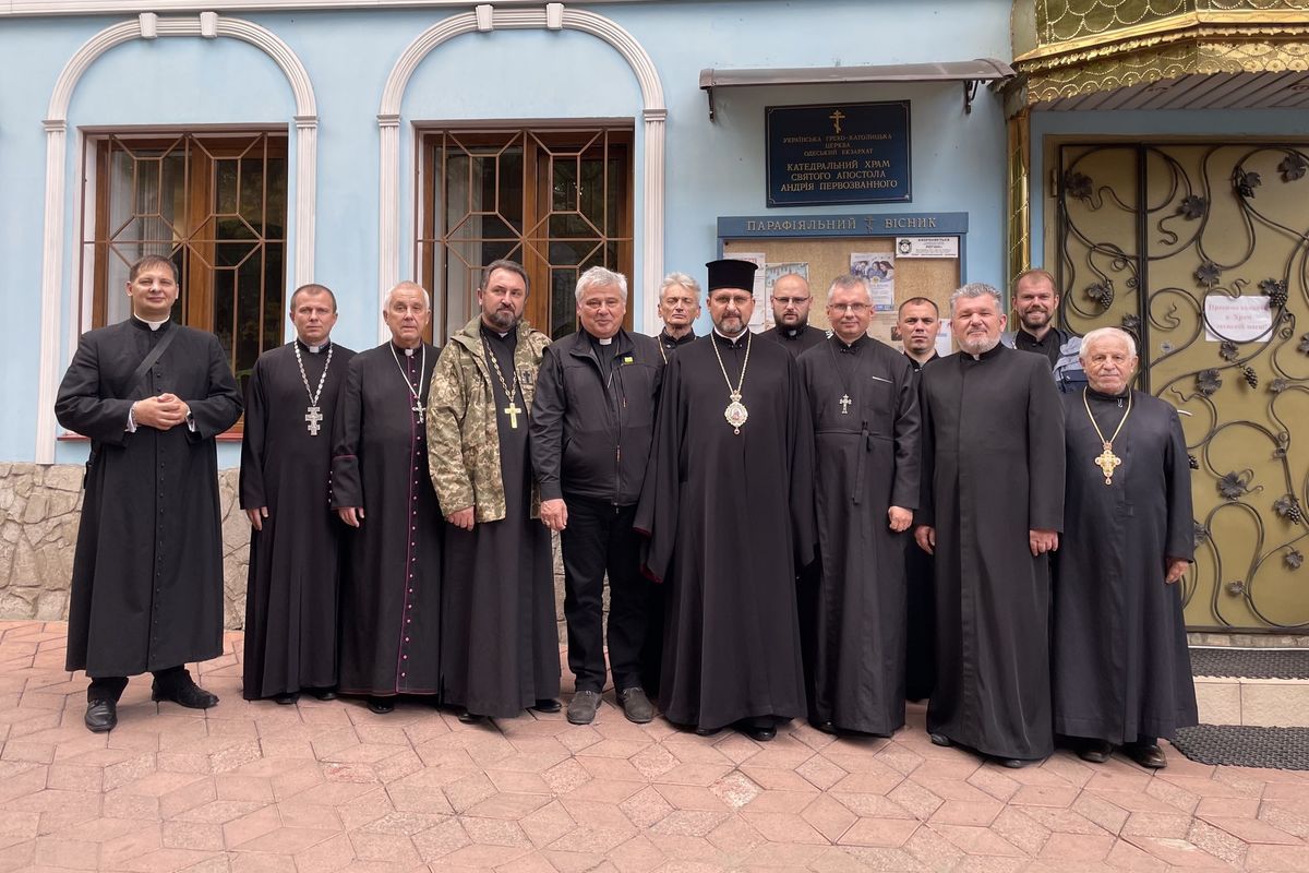Кардинал Конрад Краєвський в Одесі зустрівся із духовенством та вірними Одеського екзархату 
