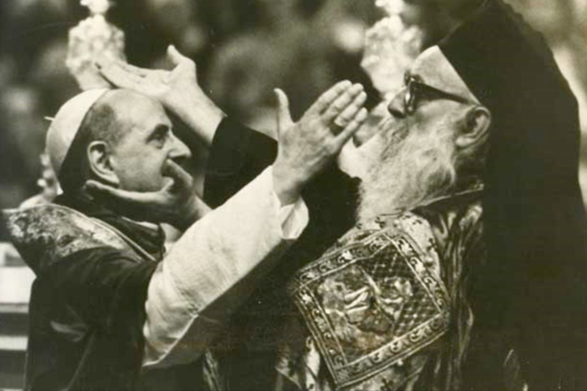 П’ятдесять п’ять років після взаємного зняття католицько-православних анафем