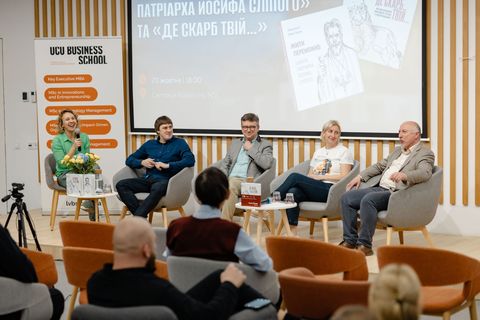 Люди надії: в УКУ презентували книги про Патріарха Йосифа Сліпого та владику Любомира Гузара