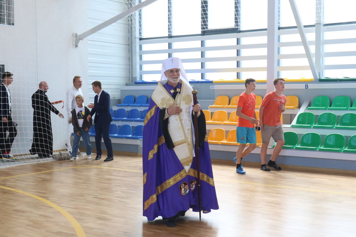 У Львові за участі митрополита Бориса Ґудзяка відкрили новий великий спортивний комплекс «Боско-Арена»