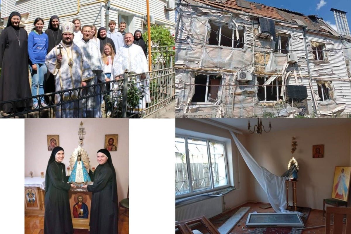 «Зруйновані монастирі — атака на віру та духовне служіння в Україні»: Заява Донецького екзархату щодо руйнування монастиря