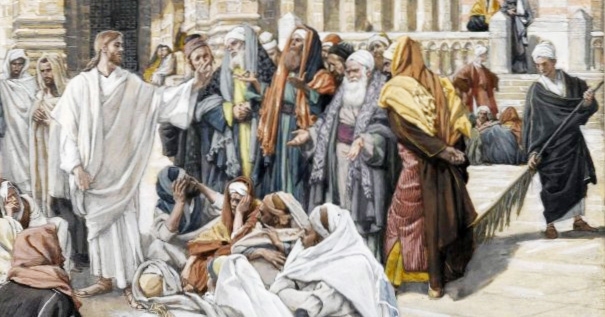 Джеймс Тіссот, Фарисеї запитують Ісуса
