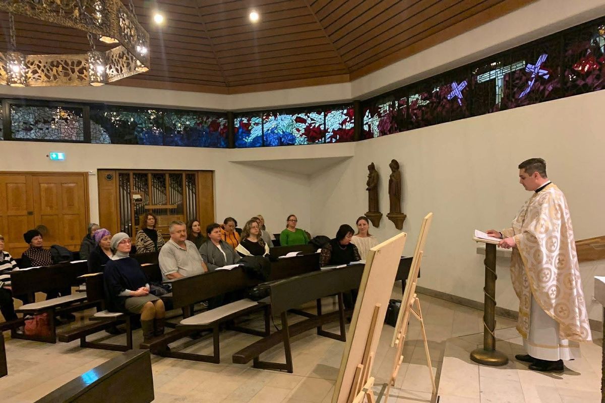 У німецькому Нордгорні відслужили першу Літургію для українців