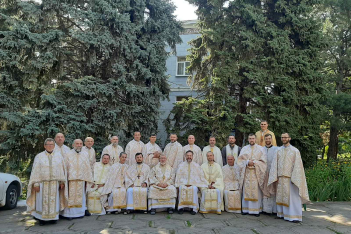 Священники Донецького екзархату провели реколекції