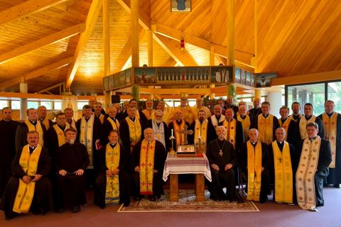 Митрополит Борис Ґудзяк розповів священникам Стемфордської єпархії про душпастирський план УГКЦ