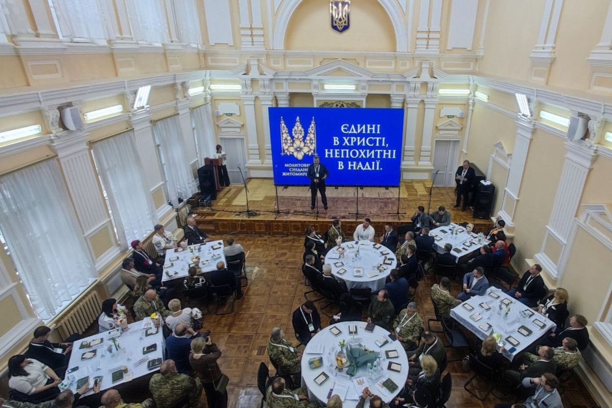 На Житомирщині відбувся третій Молитовний сніданок за мир і духовне відродження України