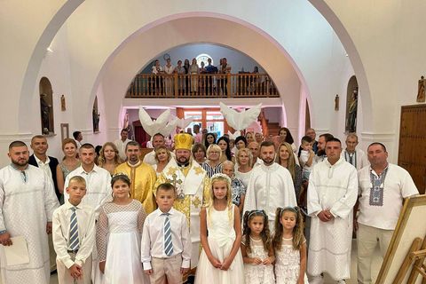 Владика Степан Сус очолив Божественну Літургію на острові Ібіца