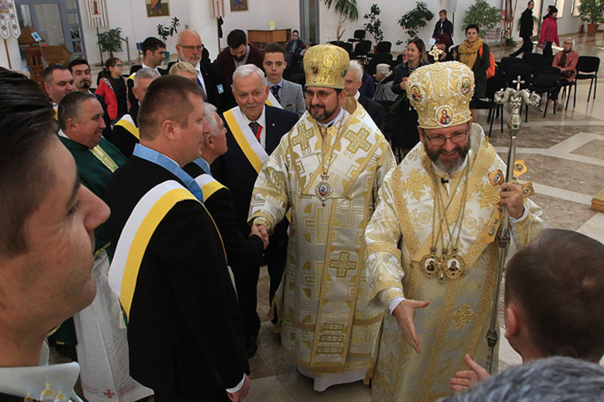 Блаженніший Святослав благословив введення в уряд національної управи Лицарів Колумба в Україні