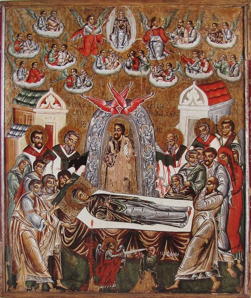 Ікона Успіння Пресвятої Богородиці, с. Воля Кривецька, XVII ст.