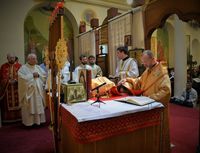 Священничі свячення з рук владики Ігоря Возьняка, архиєпископа і митрополита Львівського.