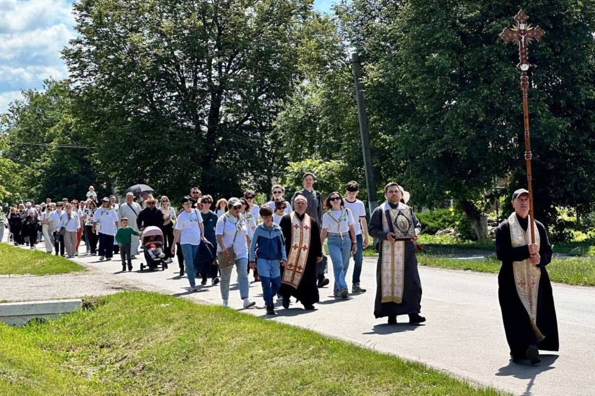 У Зарваниці відбулася перша проща священничих родин Тернопільсько-Зборівської архиєпархії