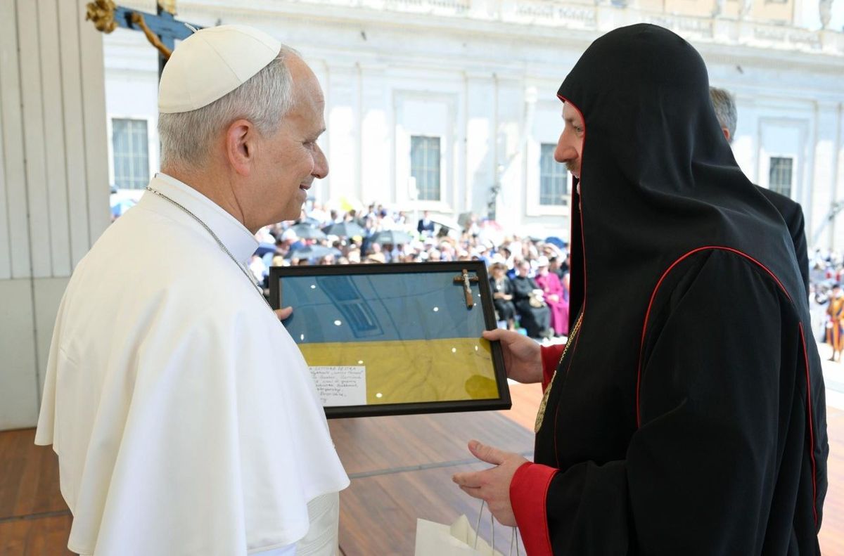 Зустріч з Папою Левом XIV 24 червня 2026 року. Фото: Vatican Media.