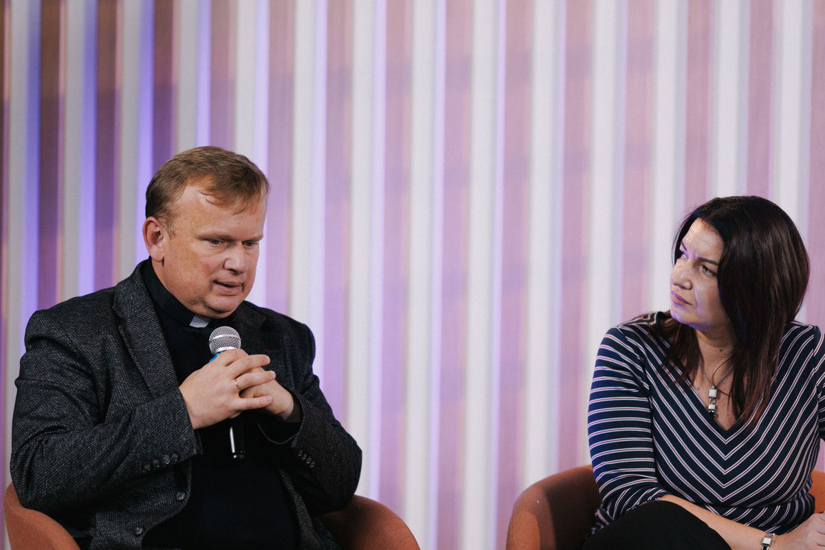 о. Ростислав Пендюк та Марія Титаренко