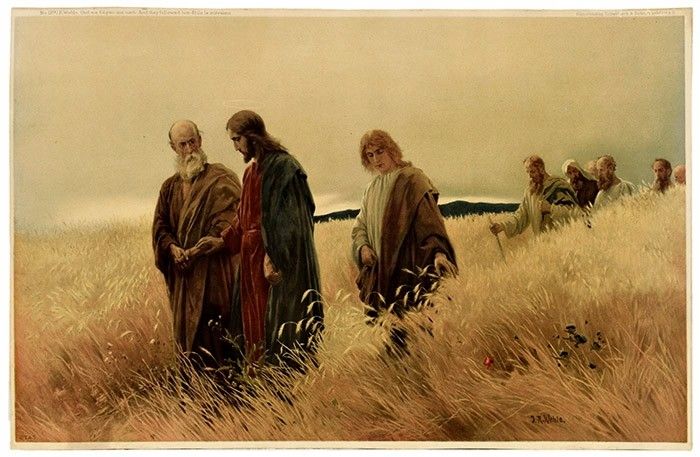 Йоганн Рафаель Вегль (Johannes Raphael Wehle), Ісус та апостоли, 1900 рік