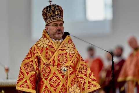Єпископ Ярослав Приріз: Хрест — це прапор тріумфу правди над обманом і любові над ненавистю