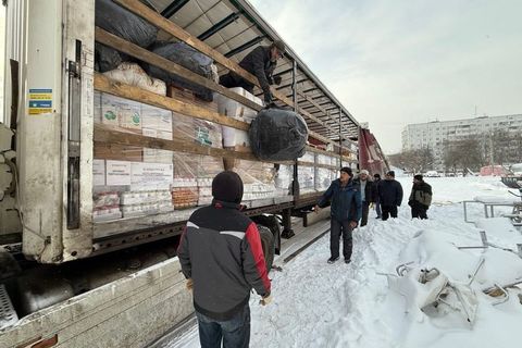 Гуманітарний вантаж з Італії доставили до Харкова