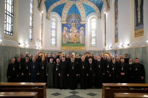 Члени Синоду відвідали в Римі головний осідок Василіанського чину