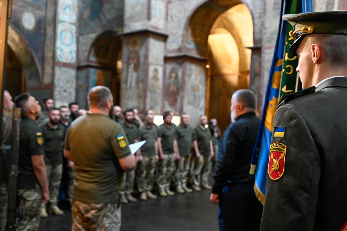 У Софії Київській відбувся вже шостий випуск військових капеланів ЗСУ