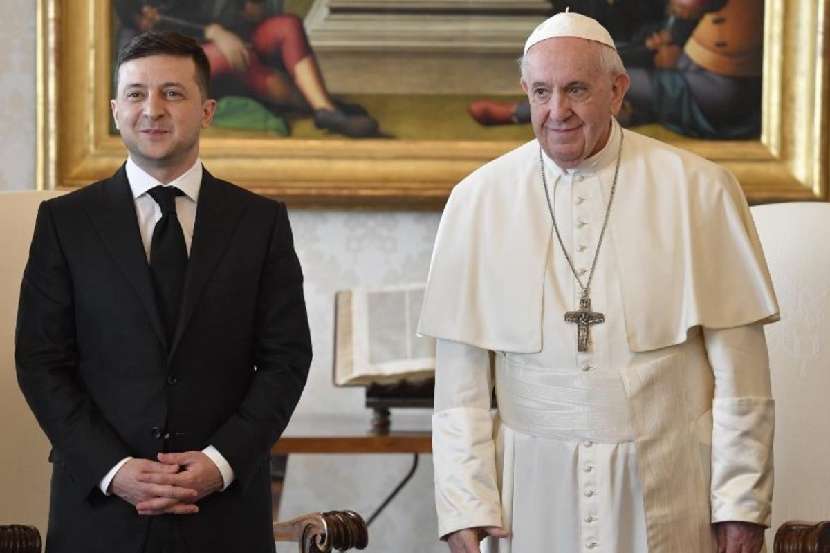 Папа Франциск прийняв Президента України Володимира Зеленського