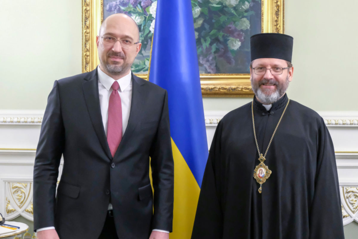 Глава УГКЦ та Прем’єр-міністр України обговорили питання співпраці Церкви і Держави в умовах боротьби з COVID-19