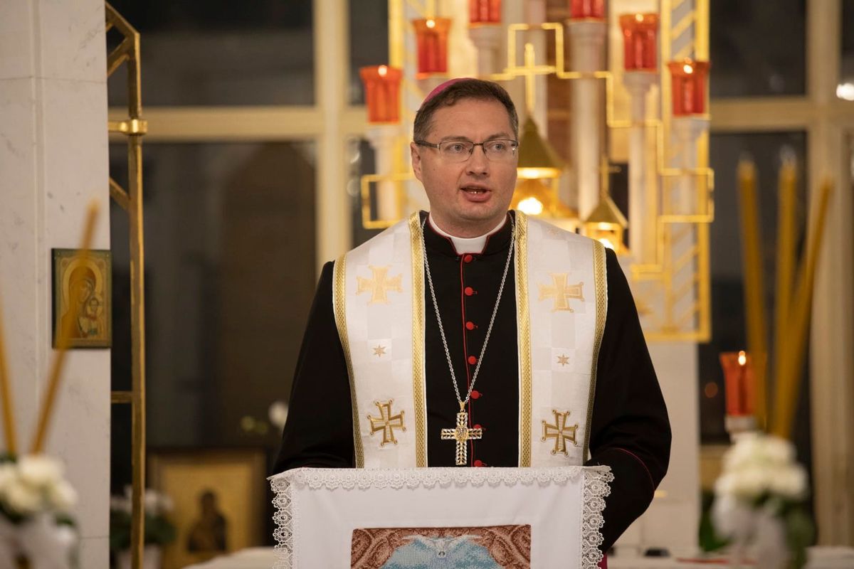 Апостольський Нунцій в Україні архиєпископ Вісвальдас Кульбокас