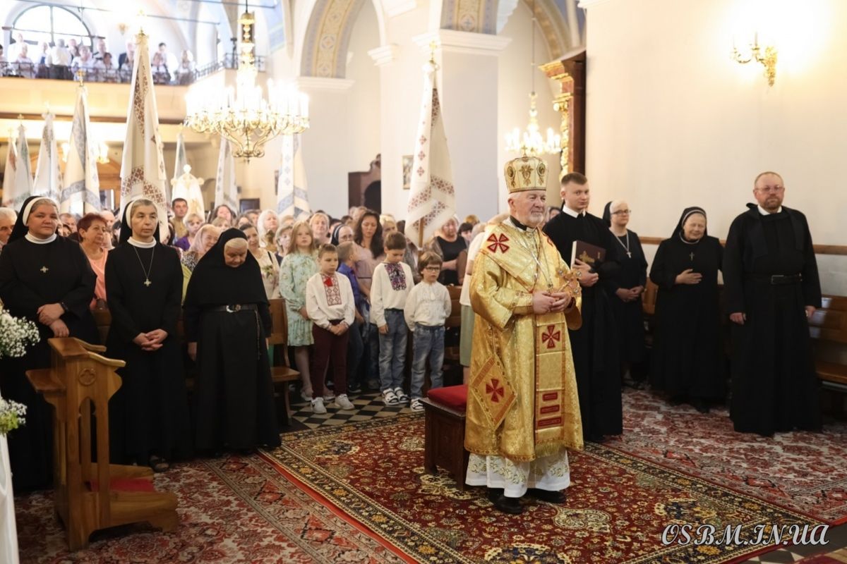 Храмове свято у львівському монастирі Святого Онуфрія ЧСВВ очолив владика Петро Крик