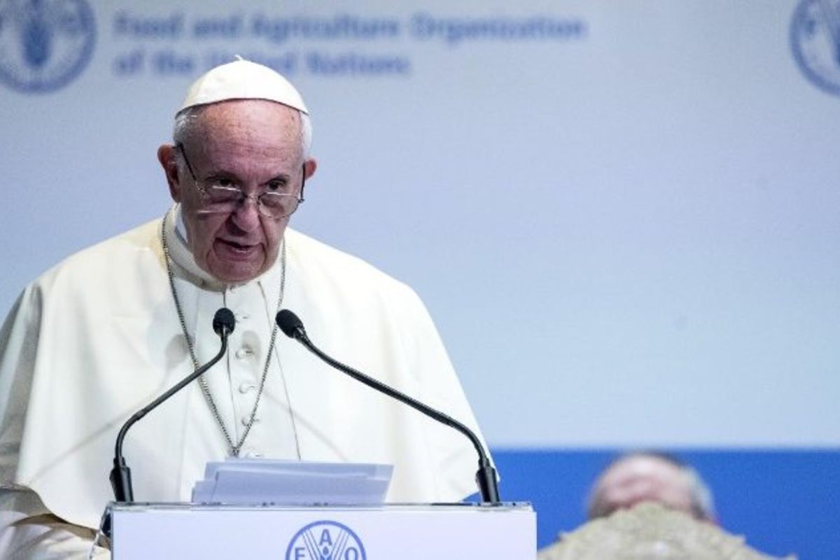 Папа Франциск: Голод — це не лише трагедія людства, але й ганьба