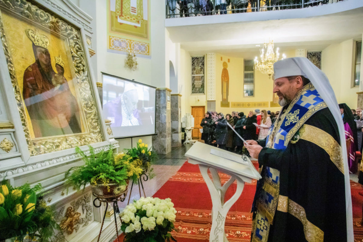 «Наша доля в надійних материнських руках», — Глава УГКЦ під час посвяти України Непорочному серцю Марії