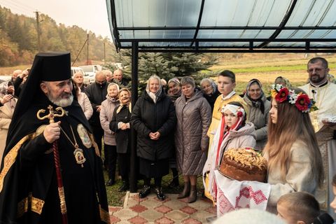 У с. Загір’ї на Прикарпатті освятили каплицю Святих апостолів Петра і Павла