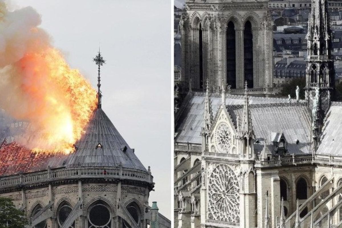 Пожежа в соборi Паризької Богоматері: Папа молиться за католиків Франції