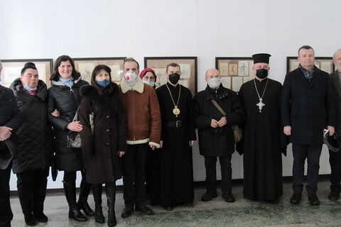 У Тернополі проходить виставка художніх робіт блаженної пам’яті владики Михайла Сабриги