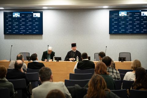 Блаженніший Святослав зустрівся із журналістами Дикастерії у справах комунікацій у Ватикані