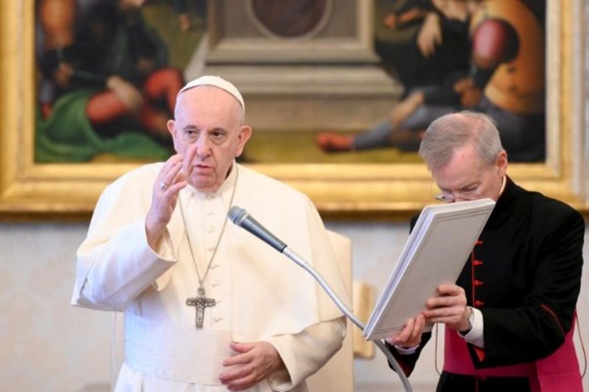 Папа Франциск: Люди молитви — миротворці, які серед зла зберігають живою надію