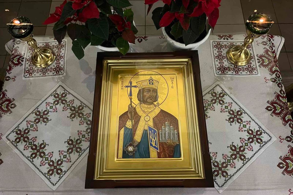 Кам’янець-Подільська єпархія долучилася до Всецерковного паломництва ікони з мощами святого Володимира Великого