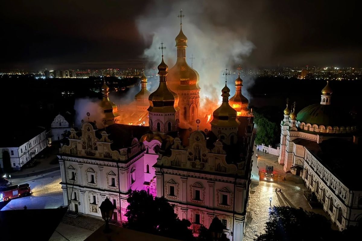 Заява ВРЦіРО з приводу удару РФ по Києво-Печерській лаврі: черговий злочин проти християнства
