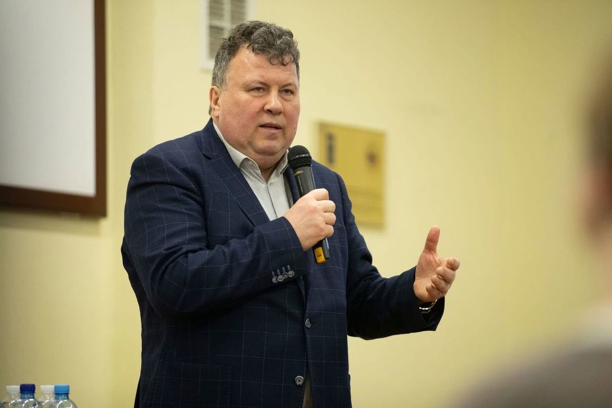 Володимир Бугров, ректор Київського національного університету імені Тараса Шевченка.