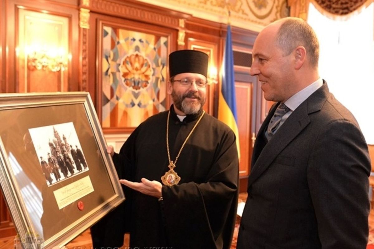 Глава УГКЦ засудив вбивство Андрія Парубія та висловив співчуття його рідним