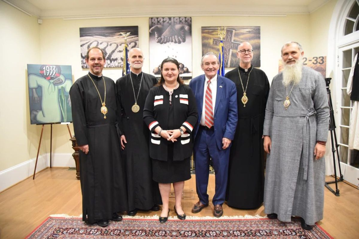 Українські єпископи США взяли участь у відкритті виставки про Голодомор у Вашингтоні