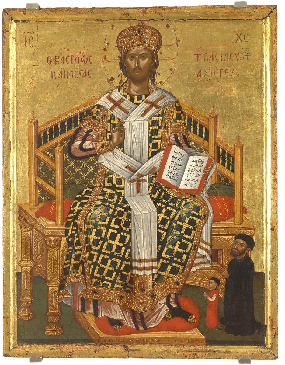 Ікона "Христос - великий Архиєрей", XVII ст.
