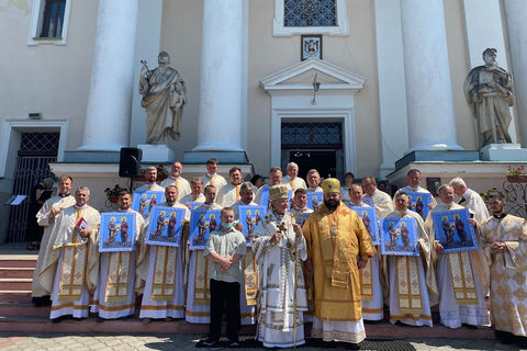 У катедральному храмі Сокальсько-Жовківської єпархії відзначили престольний празник