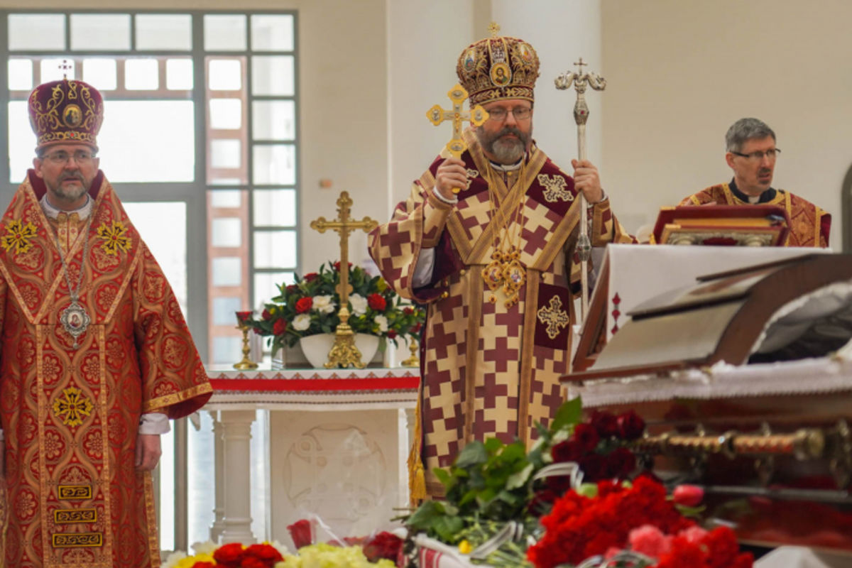 Глава УГКЦ на похороні протодиякона Михайла Продиуса: «Він назавжди увійде в історію нашої Церкви як диякон трьох патріархів»