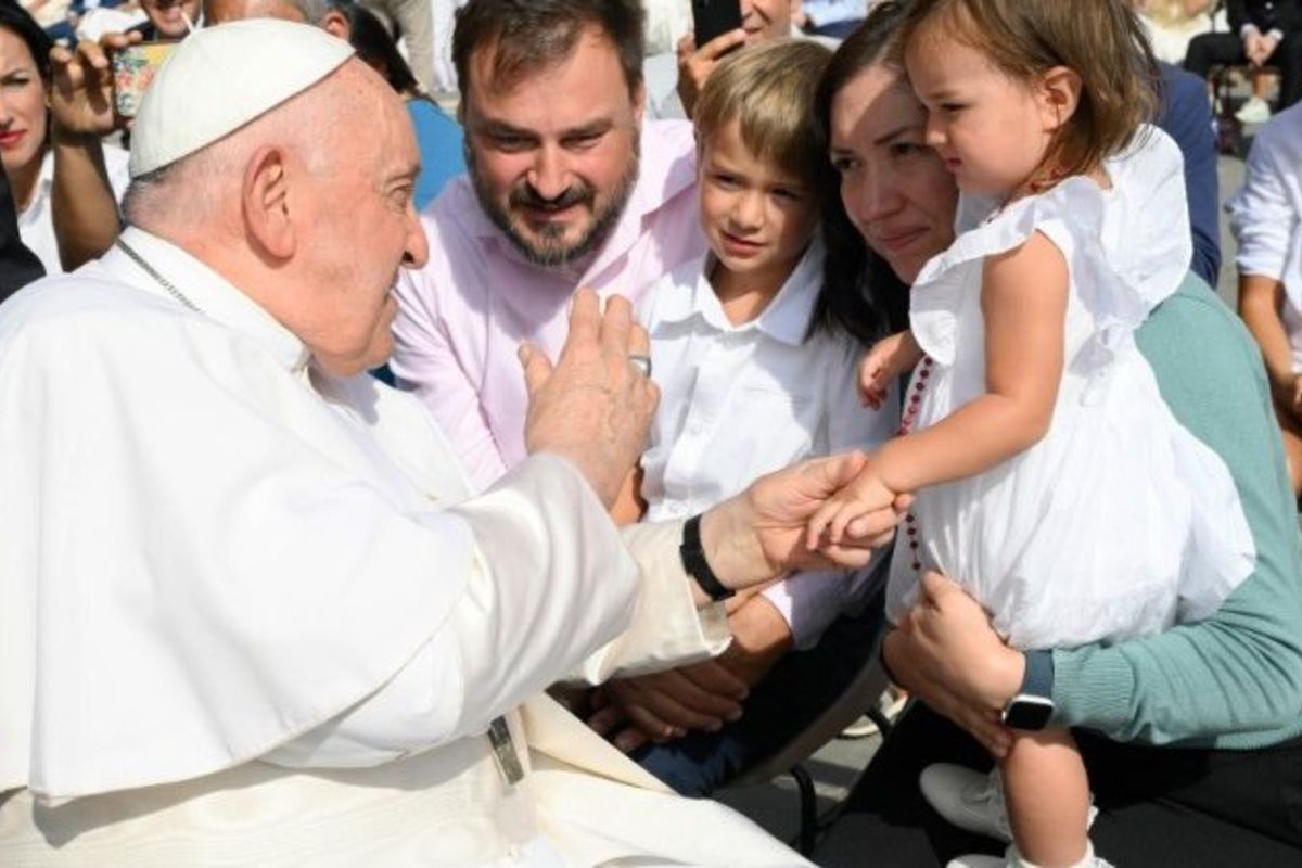Папа: зусилля на користь миру і справедливості в істині — це євангелізація