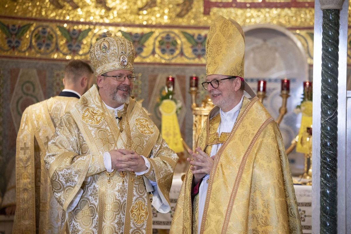 Блаженніший Святослав привітав кардинала Клаудіо Ґуджеротті з нагоди 70-річчя