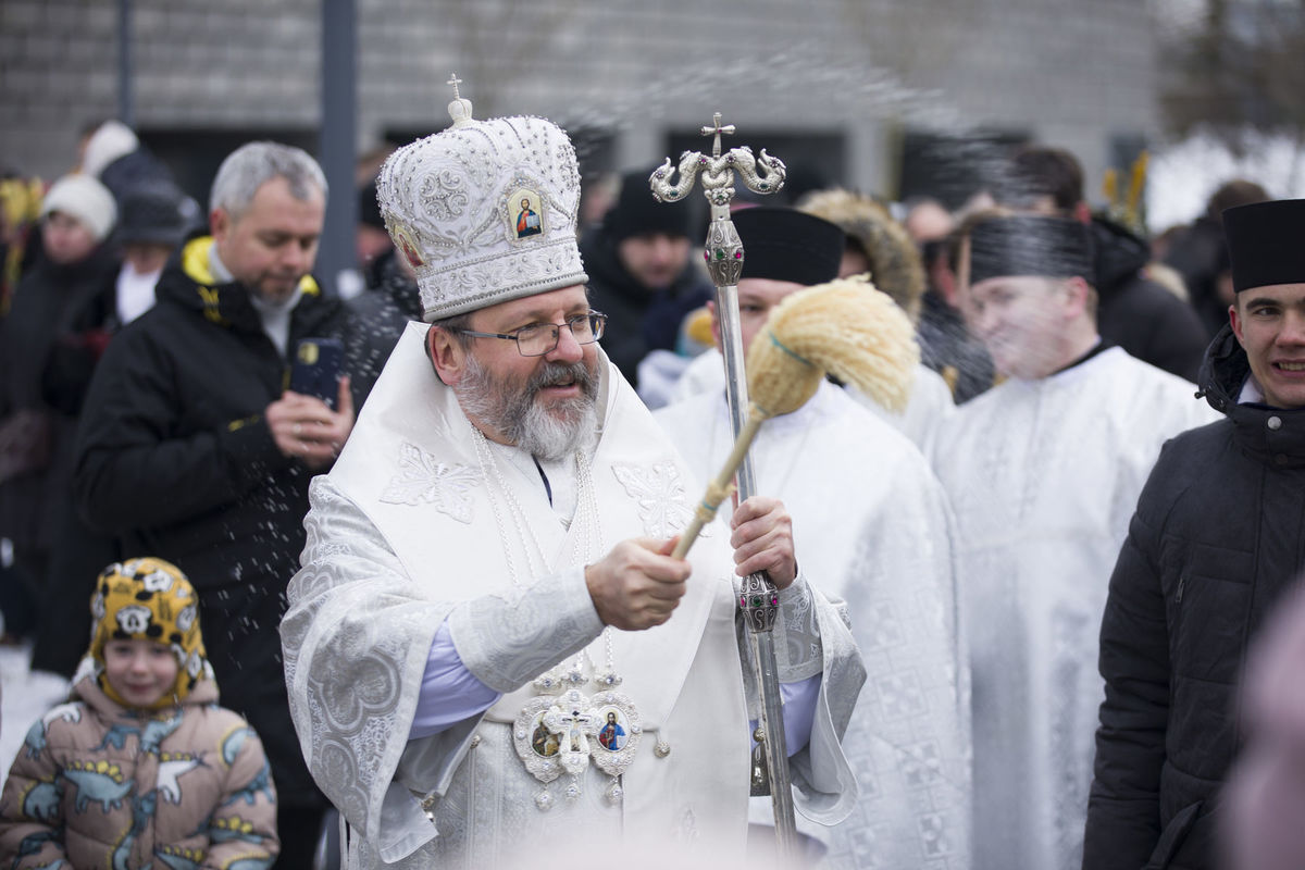 Глава УГКЦ на Богоявлення: «Боротьба, яку веде Україна, — це війна між старим і новим»