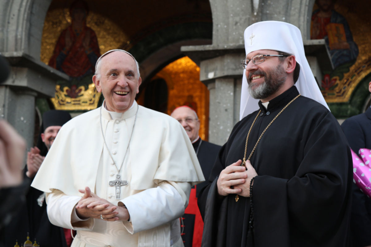 Глава УГКЦ привітав Папу Франциска з ювілеєм 85-річчя