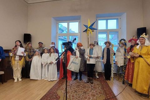 У Ризі (Латвія) відбулася спільна різдвяна коляда українців країн Балтії