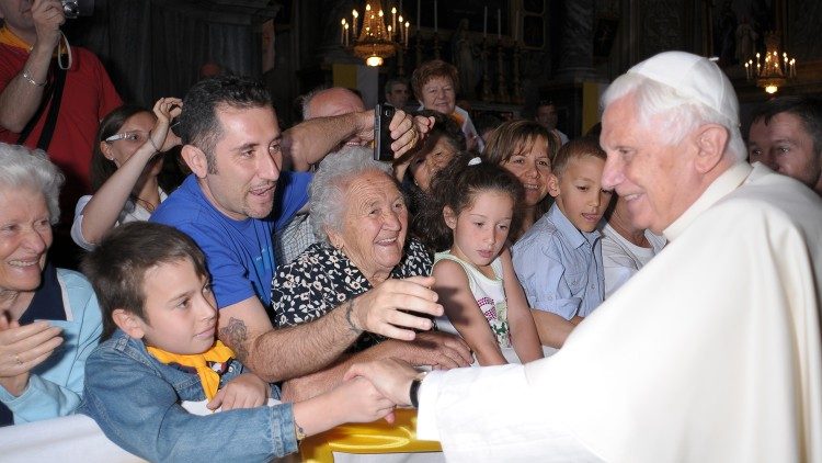 Папа Венедикт XVI в Романо Канавезе, 19 липня 2009 року