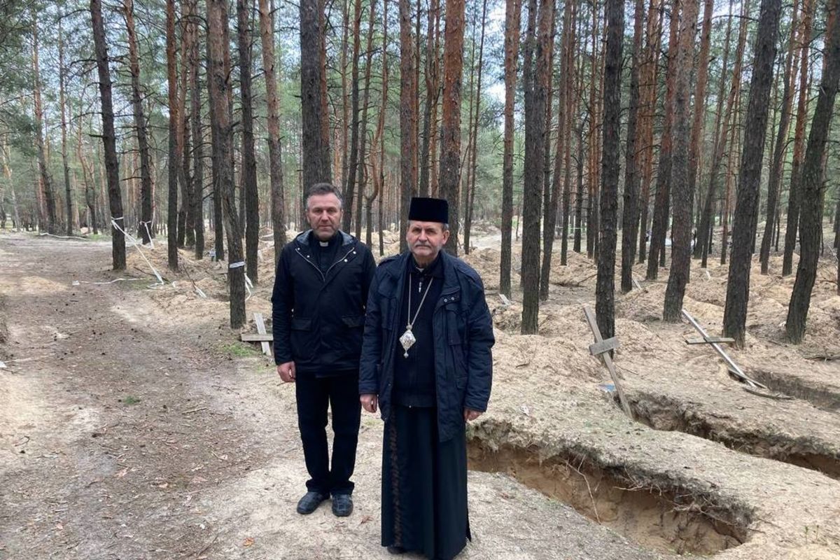 Владика Дмитро Григорак відвідав парафію Святого Юрія міста Ізюму на Харківщині