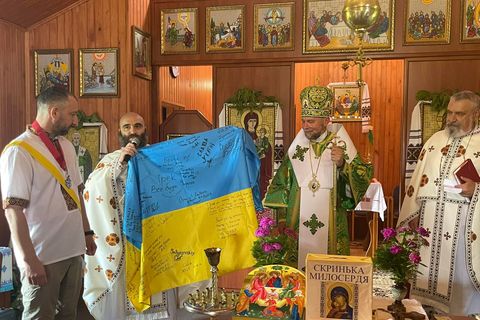 «Таку ж благодать, як і апостоли, отримав кожен з нас», — владика Василій Тучапець у Полтаві